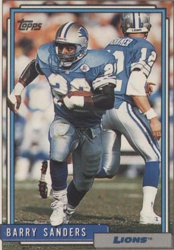 1992 Topps Barry Sanders #300