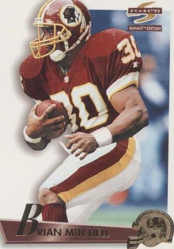 1995 Score Summit Brian Mitchell #45