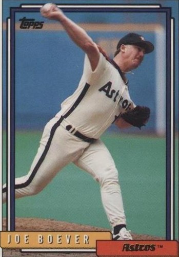 1992 Topps Traded - Joe Boever #12T