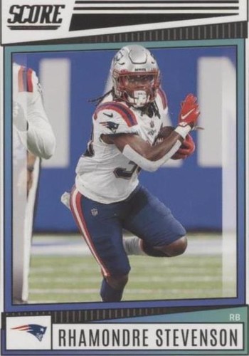 2022 Score Rhamondre Stevenson #286