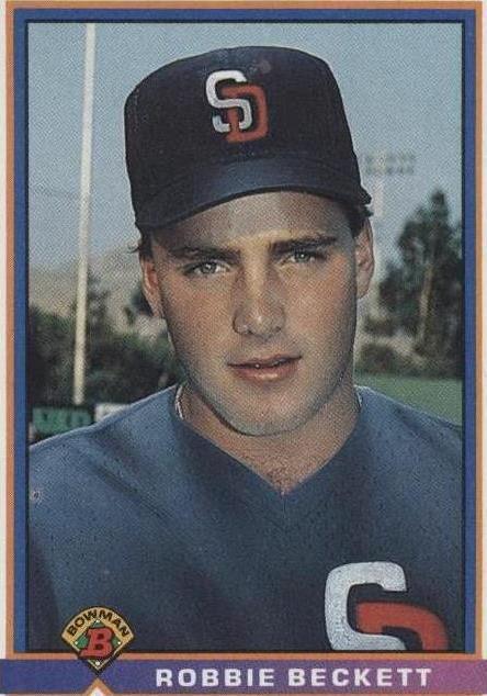 1991 Bowman - Robbie Beckett #655