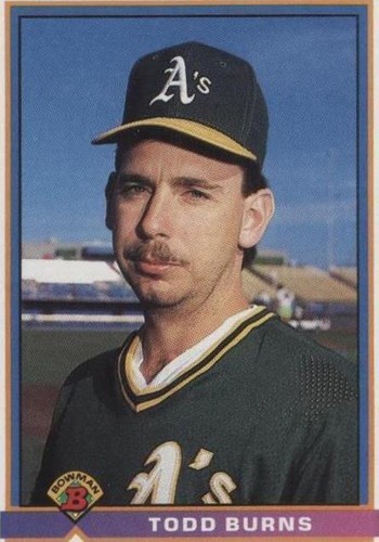1991 Bowman - Todd Burns #221