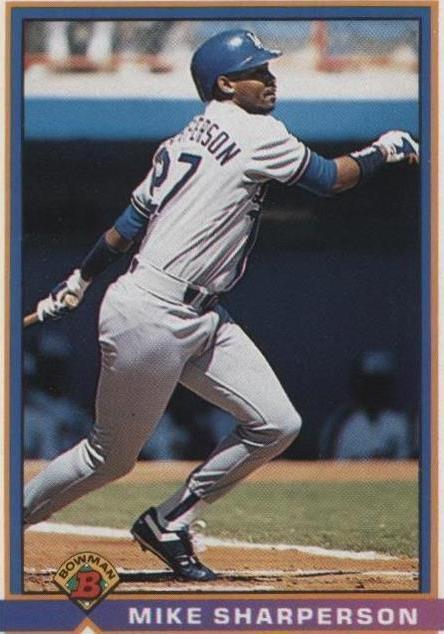 1991 Bowman - Mike Sharperson #602