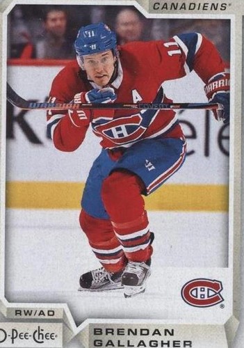 2018-19 O-Pee-Chee - Brendan Gallagher #499