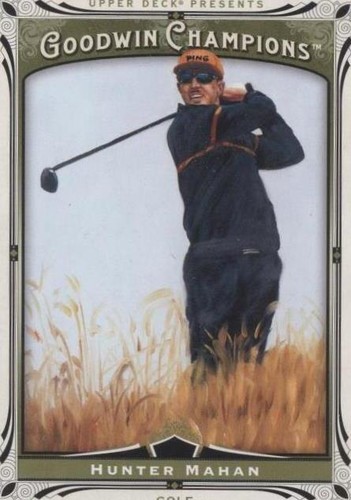 2013 Upper Deck Goodwin Champions - Hunter Mahan #18