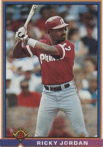 1991 Bowman - Ricky Jordan #494