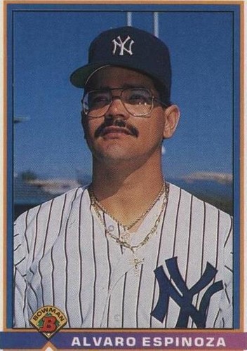 1991 Bowman - Alvaro Espinoza #163