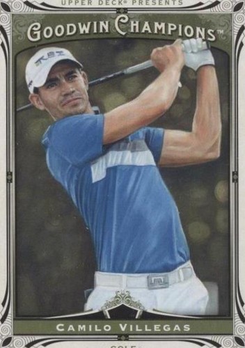 2013 Upper Deck Goodwin Champions - Camilo Villegas #61