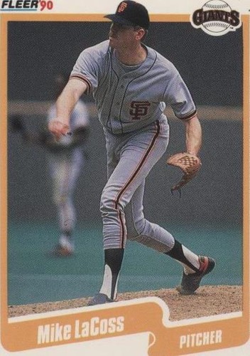 1990 Fleer - Mike LaCoss #59