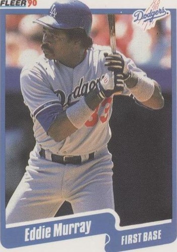 1990 Fleer - Eddie Murray #404