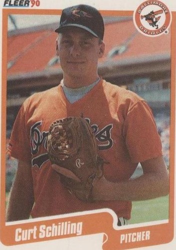 1990 Fleer Update - Curt Schilling #U-68