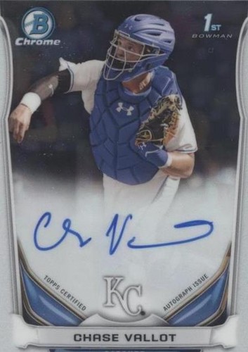 2014 Bowman Draft - Chase Vallot #BCA-CV
