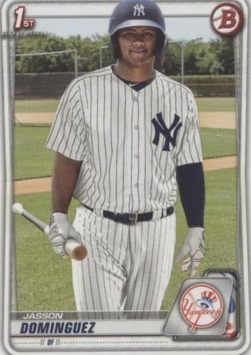 2020 Panini Prizm Jasson Dominguez Rookie SP Auto Yankees