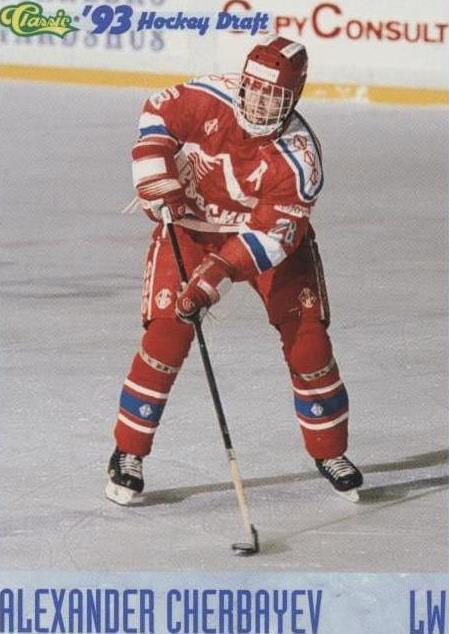 1993-94 Classic Draft - Alexander Cherbayev #38