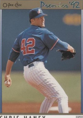 1992 O-Pee-Chee Premier - Chris Haney #186