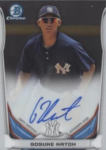2014 Bowman Chrome - Gosuke Katoh #BCAP-GK