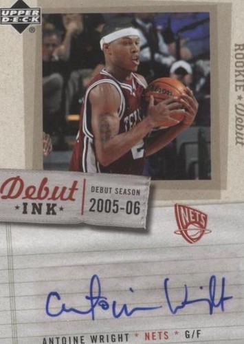 2005-06 Upper Deck Rookie Debut - Antoine Wright #DI-AW