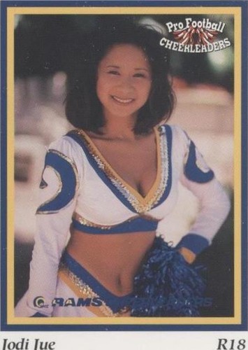1994 Sideliners Pro Football Cheerleaders Jodi Jue #R18