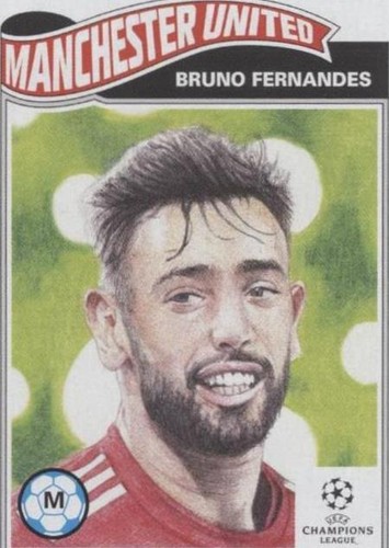 2021 Topps UCL Living Set Bruno Fernandes #274