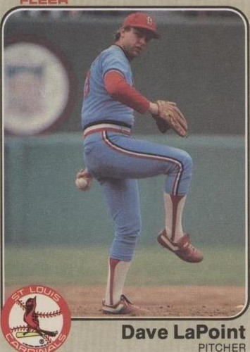 1983 Fleer - Dave LaPoint #14