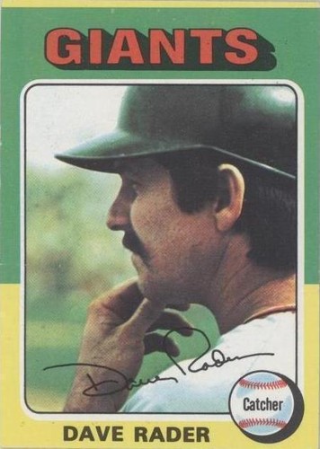 1975 Topps Mini - Dave Rader #31
