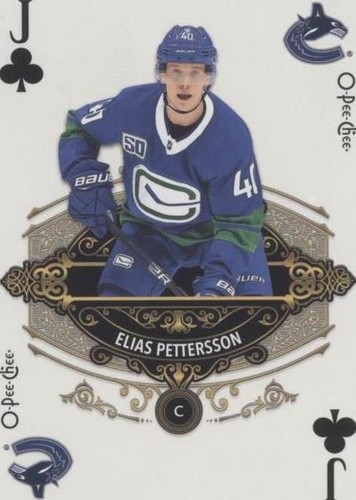 2020-21 O-Pee-Chee - Elias Pettersson #JC