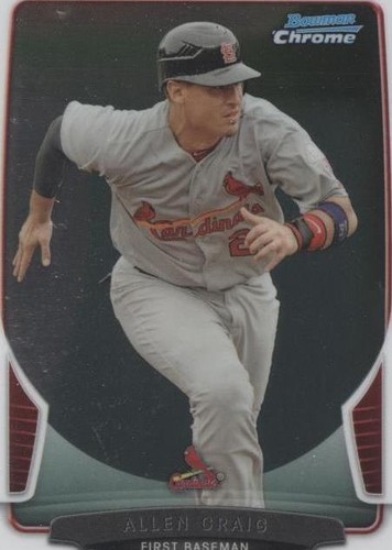 2013 Bowman Chrome - Allen Craig #93