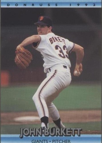 1992 Donruss - John Burkett #257