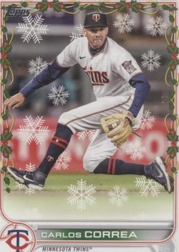 2035 2022 Topps CARLOS CORREA 1987 Relic Game Used Bat