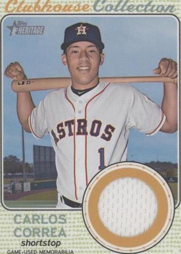 2017 Topps Heritage - Carlos Correa #CCR-CC