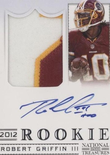 2012 Panini National Treasures Robert Griffin III #302