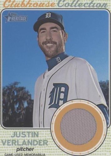 2017 Topps Heritage - Justin Verlander #CCR-JV