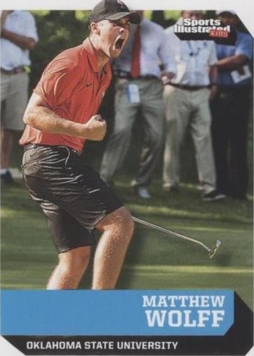 2018 Sports Illustrated for Kids Series 5 - Matthew Wolff #770