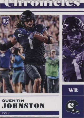 2023 Panini Chronicles Draft Picks Quentin Johnston #3