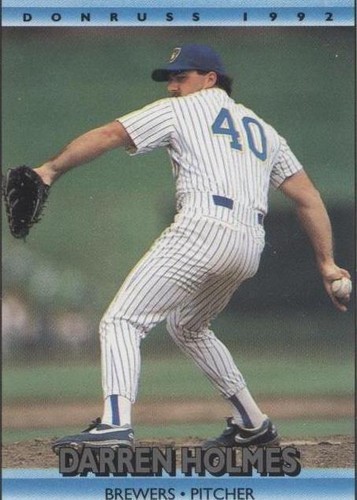 1992 Donruss - Darren Holmes #504