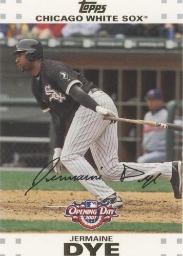 2007 Topps Opening Day - Jermaine Dye #130