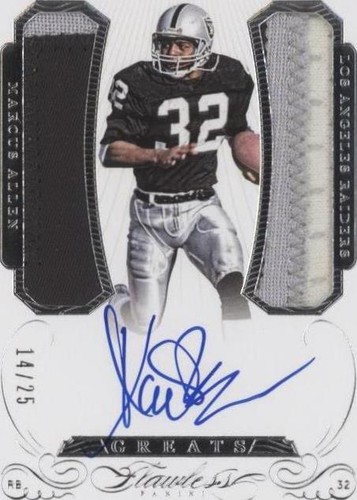 2015 Panini Flawless Marcus Allen #GPDA-MAR