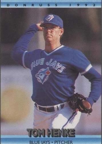 1992 Donruss - Tom Henke #141
