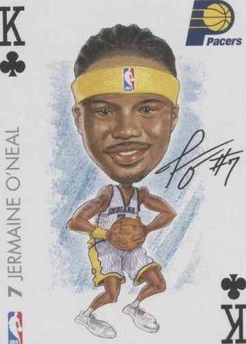 2004-05 All Pro Deal Playing Cards - Jermaine O'Neal #KC