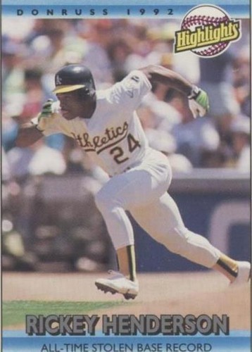 1992 Donruss - Rickey Henderson #215