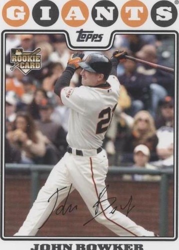 2008 Topps Updates & Highlights - John Bowker #UH309