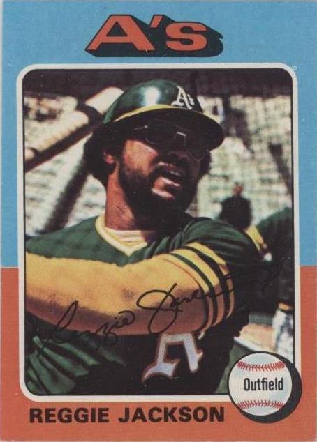 Topps Mini 1975 - Reggie Jackson #300