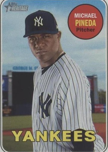 2018 Topps Heritage - Michael Pineda #111