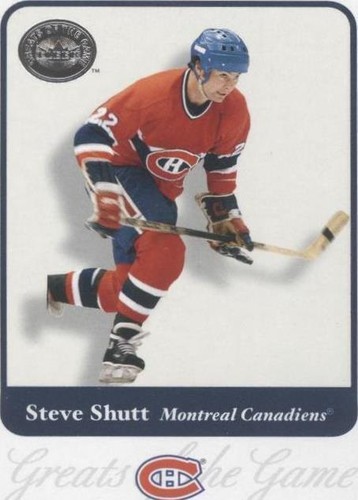 2001-02 Fleer Greats of the Game - Steve Shutt #12