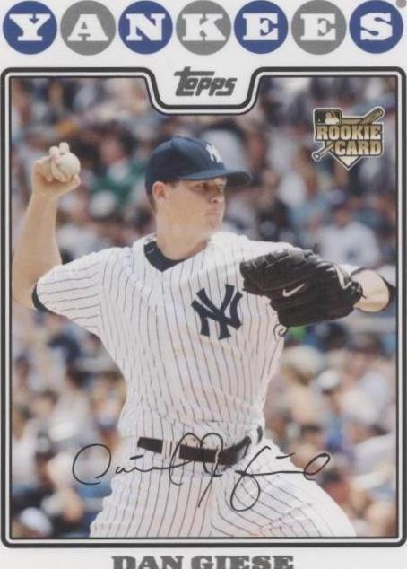 2008 Topps Updates & Highlights - Dan Giese #UH105