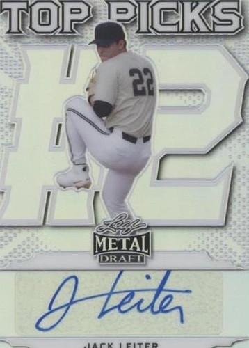 2021 Leaf Metal Draft - Jack Leiter #TP-JL1