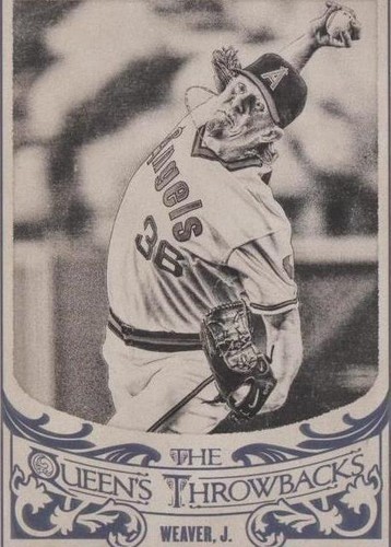 2015 Topps Gypsy Queen - Jered Weaver #QT-23