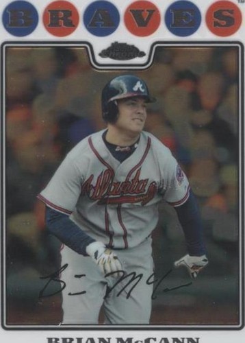 2008 Topps Chrome - Brian McCann #78