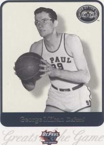 2001 Fleer Greats of the Game - George Mikan #27