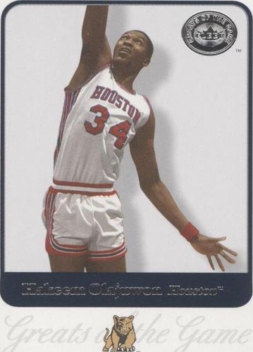 2001 Fleer Greats of the Game - Hakeem Olajuwon #29